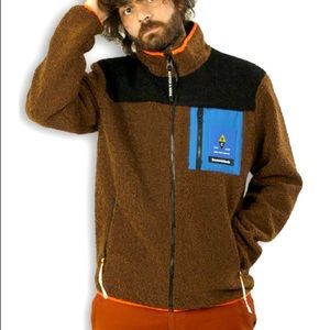 Scotch & Soda Men’s Colorblocked Fleece Jacket